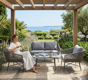 Dobar Threads: Gray Session, Elegant Classic Comfort - Vitrine Furniture - Outdoor Lounge Sets