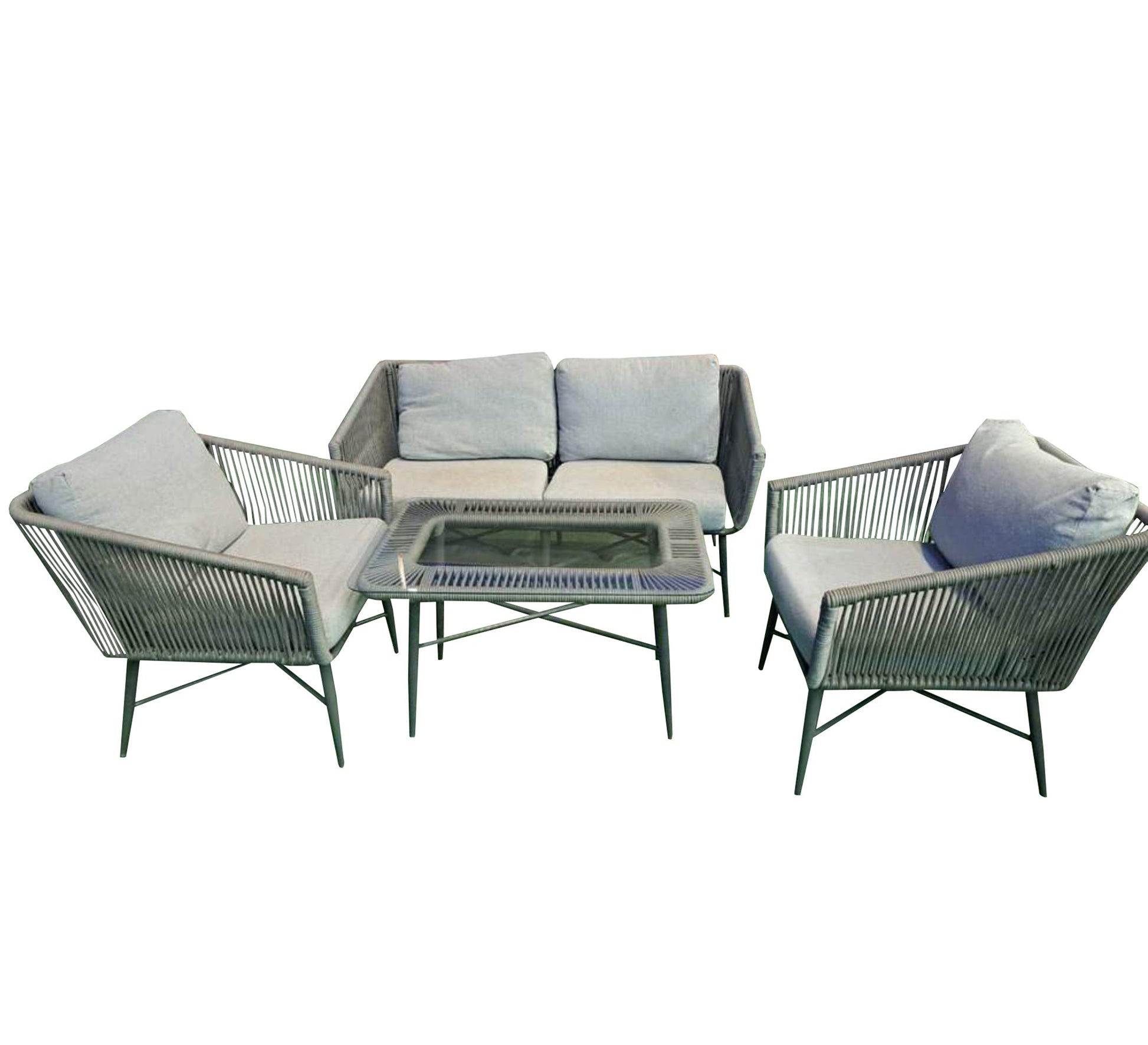Dobar Threads: Gray Session, Elegant Classic Comfort - Vitrine Furniture - Outdoor Products