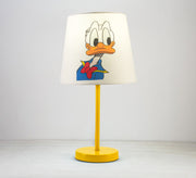 Donald Duck Lamp: A fun, classic touch for a kid's room with a golden base. - Vitrine Furniture - Lighting