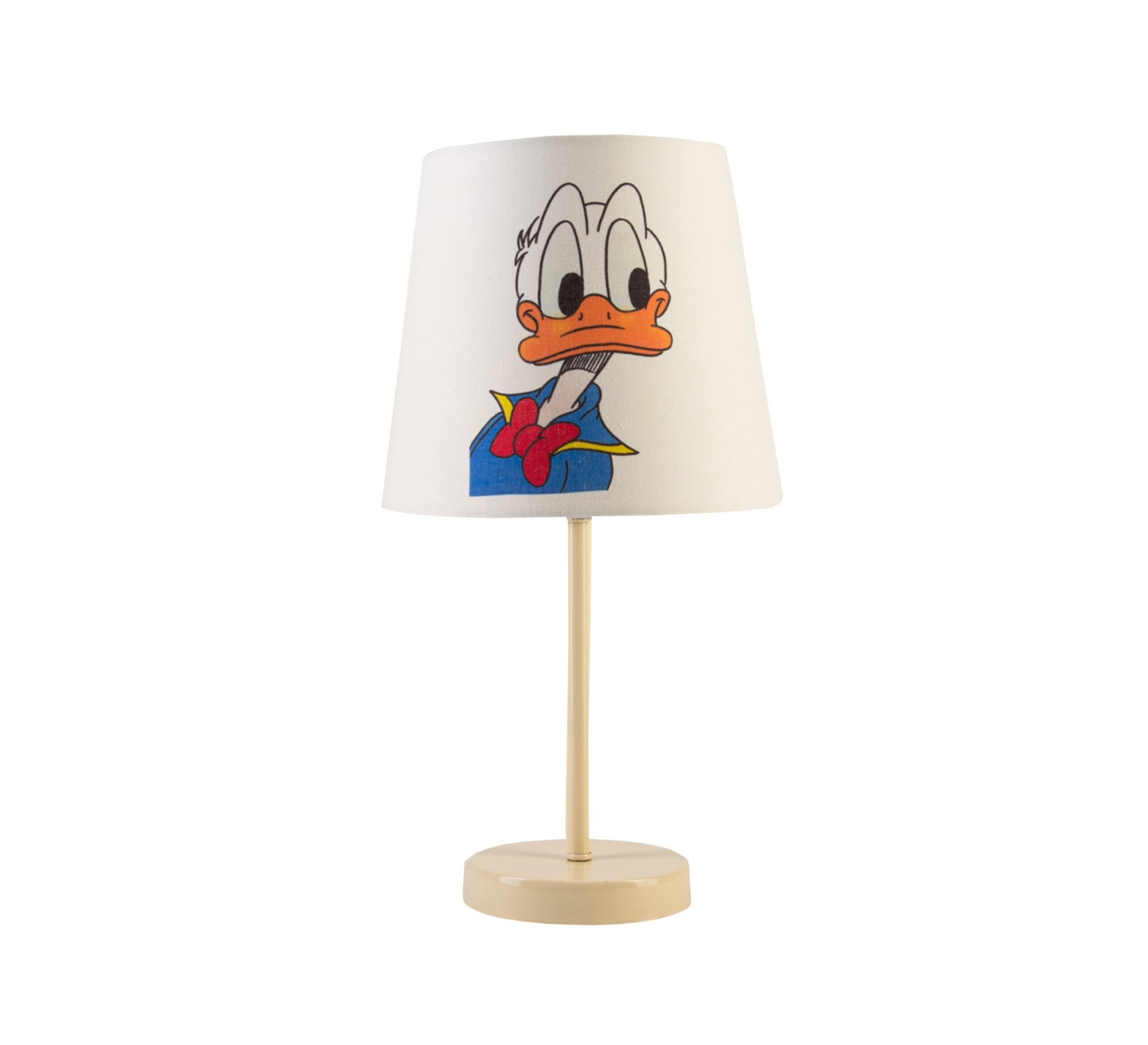 Donald Duck Lamp: A fun, classic touch for a nursery with a beige base. - Vitrine Furniture - Lighting
