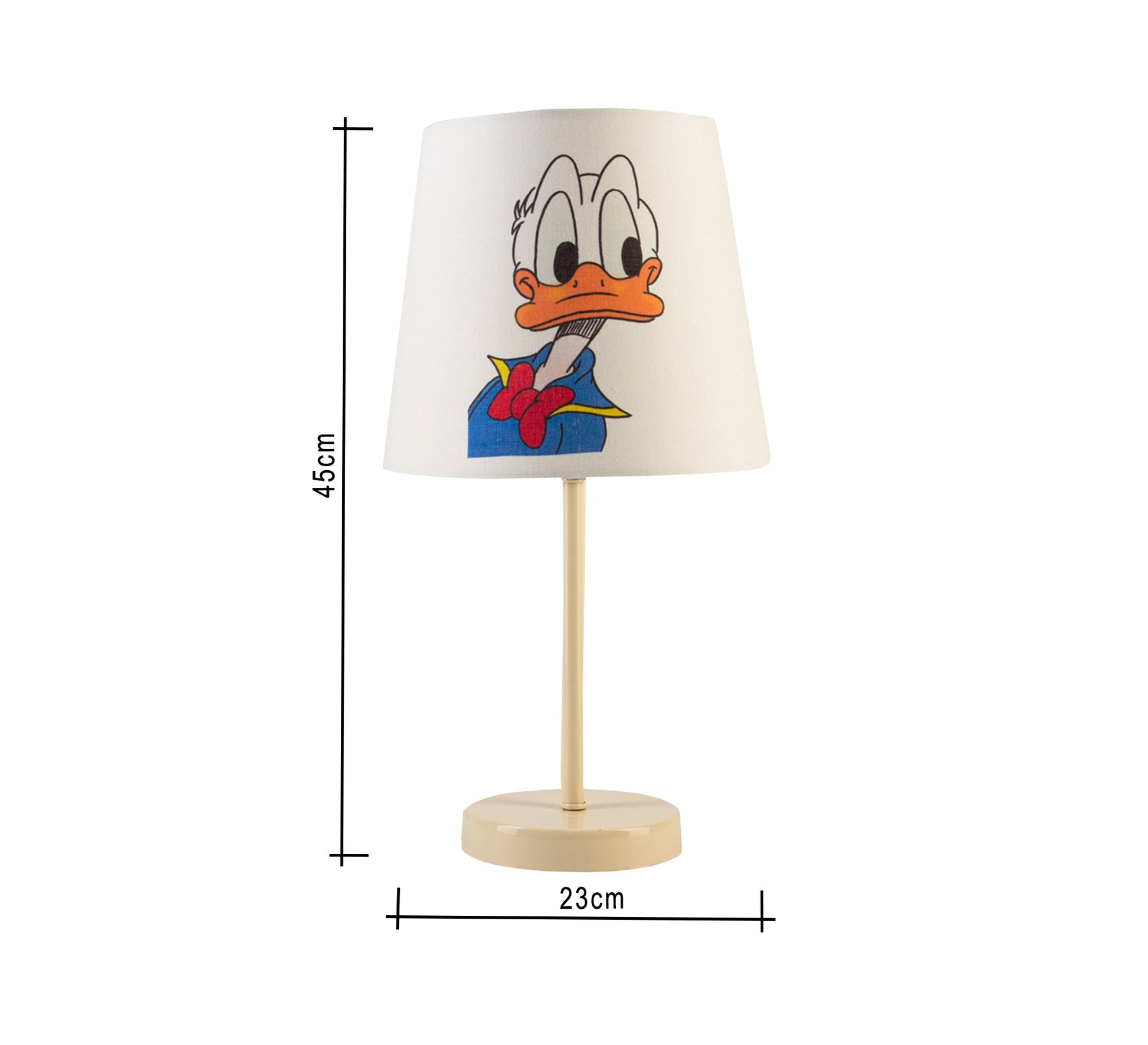 Donald Duck Lamp: A fun, classic touch for a nursery with a beige base. - Vitrine Furniture - Lighting