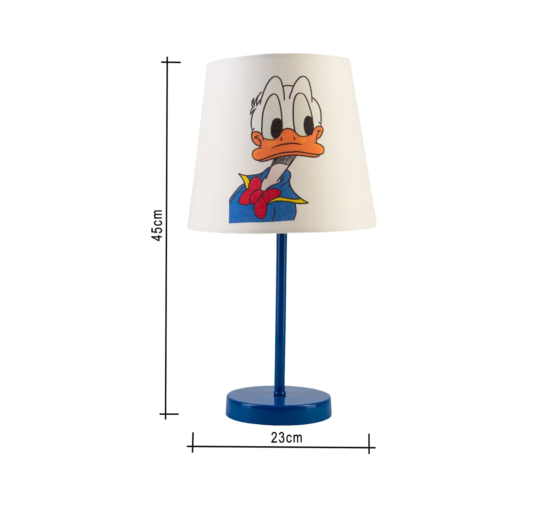 Donald Duck Lamp: A fun, classic touch for a nursery with a blue base. - Vitrine Furniture - Lighting