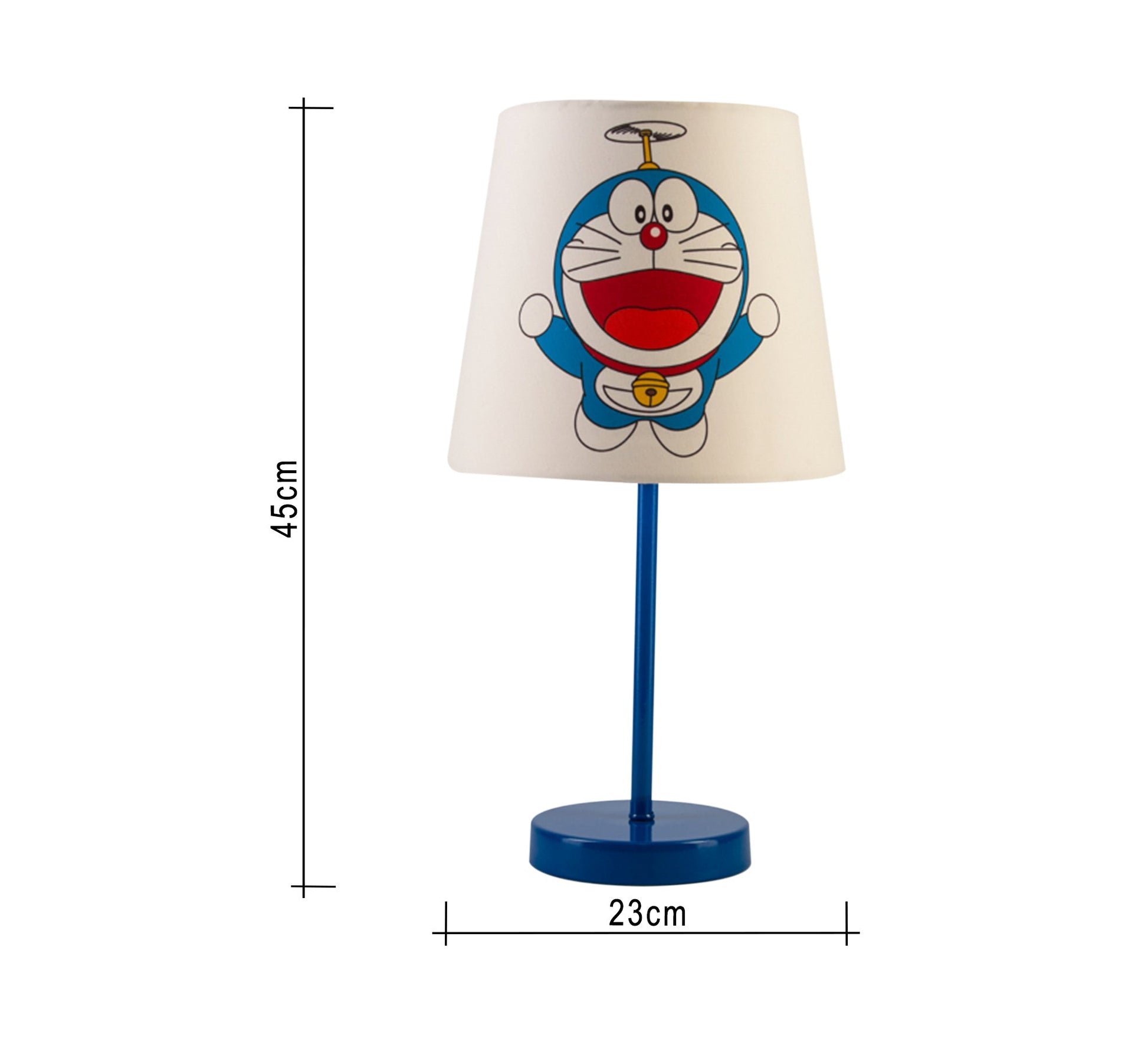 Doraemon Lamp : Joy, Light, Decoration, Children with Blue Base - Vitrine Furniture - Lighting
