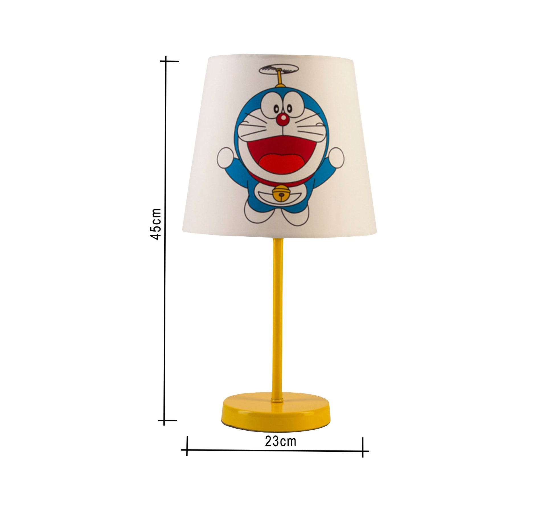 Doraemon Lamp : Joy, Light, Decoration, Kids with Golden Base - Vitrine Furniture - Lighting