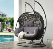 Double Sofa: Hanging, Cozy, Chain - Suspended Comfort - Vitrine Furniture - Outdoor Products
