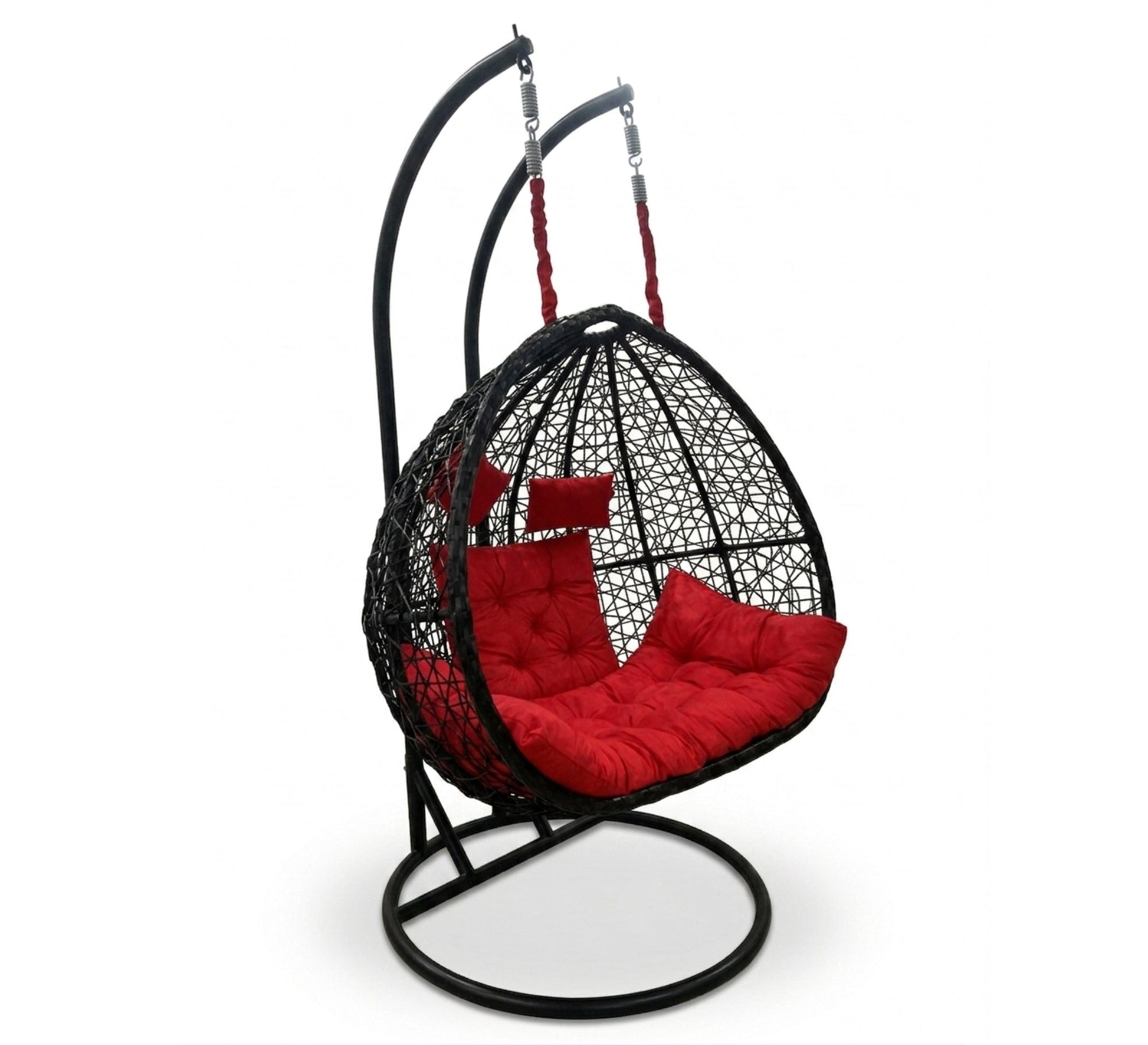 Double suspension swing chair for two people - Vitrine Furniture - Outdoor Swings and hanging chairs