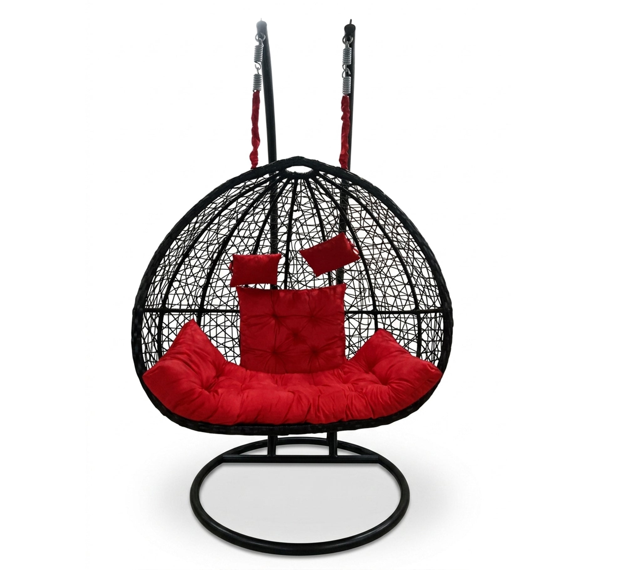 Double suspension swing chair for two people - Vitrine Furniture - Outdoor Swings and hanging chairs