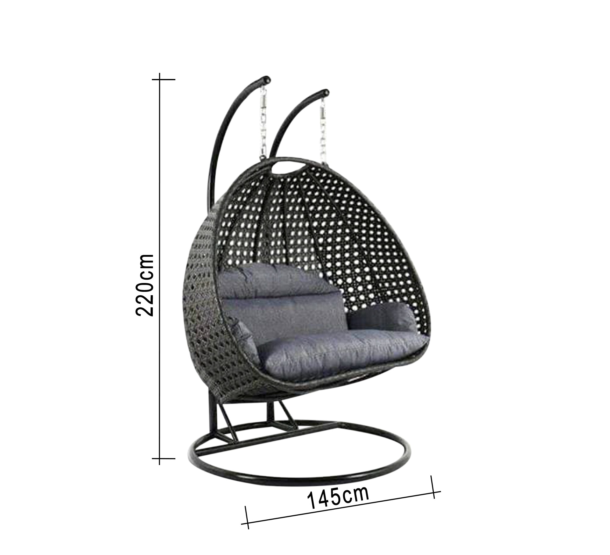 Double Swing Chair: Comfort, Stability, Style - Vitrine Furniture - Outdoor Products