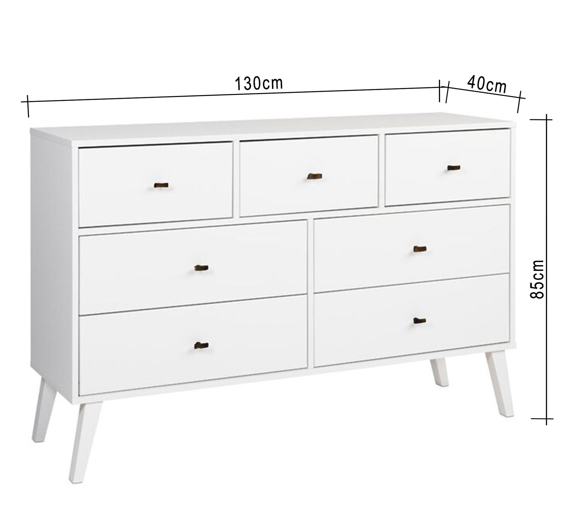 Drawer unit 130 cm - Vitrine Furniture - Furniture