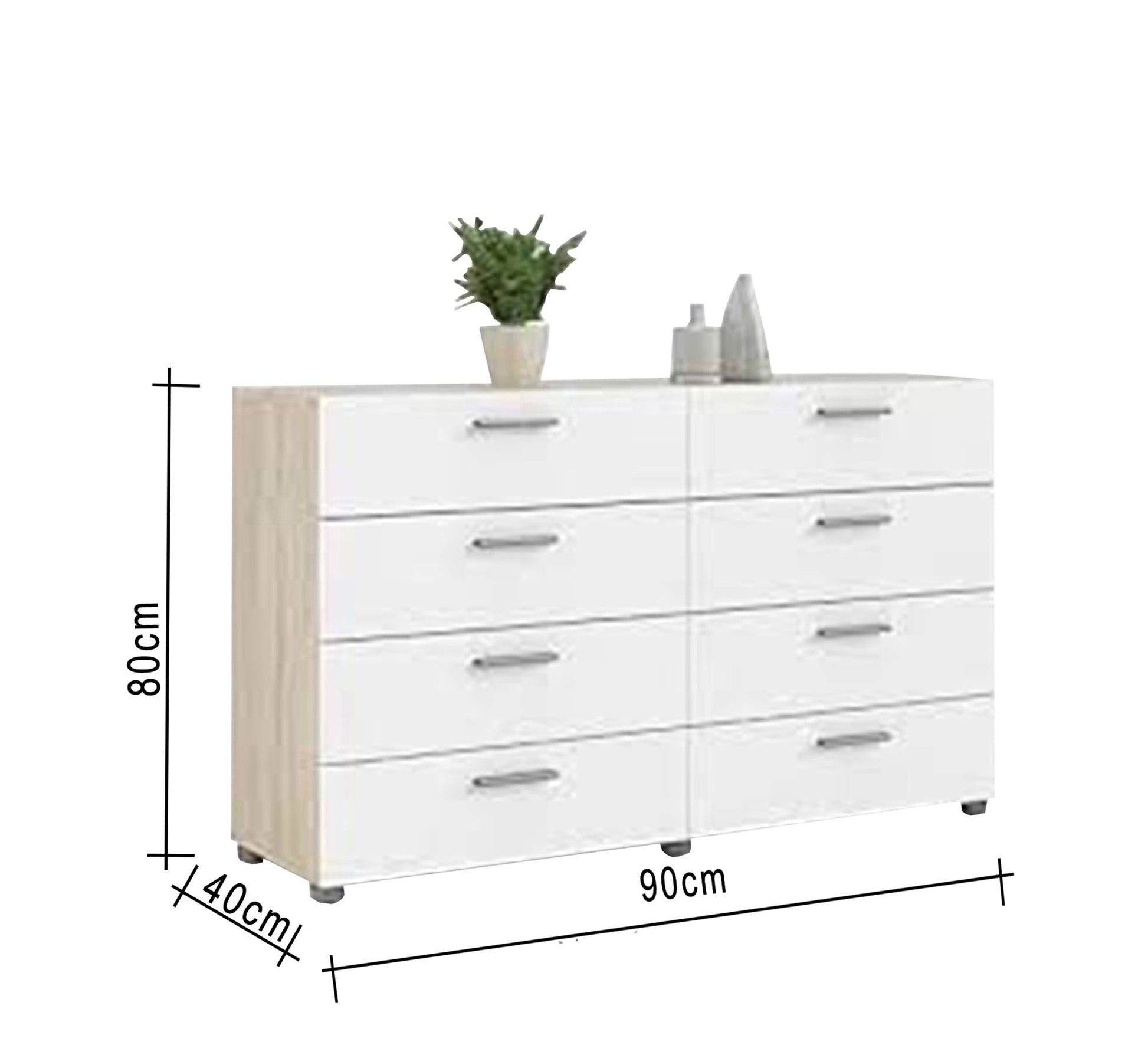 Drawer unit in even arrangement - Vitrine Furniture - Drawers