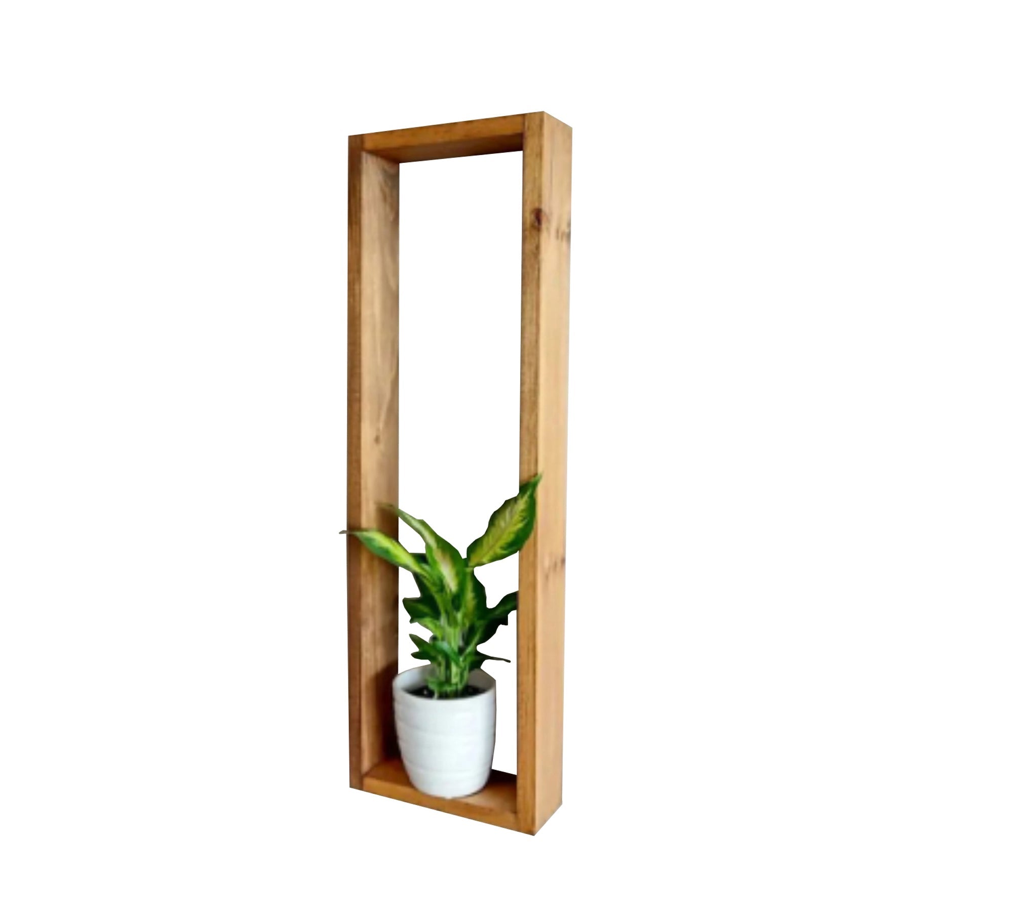 Dual Wooden Rectangles, Elegantly Handcrafted - Vitrine Furniture - Furniture