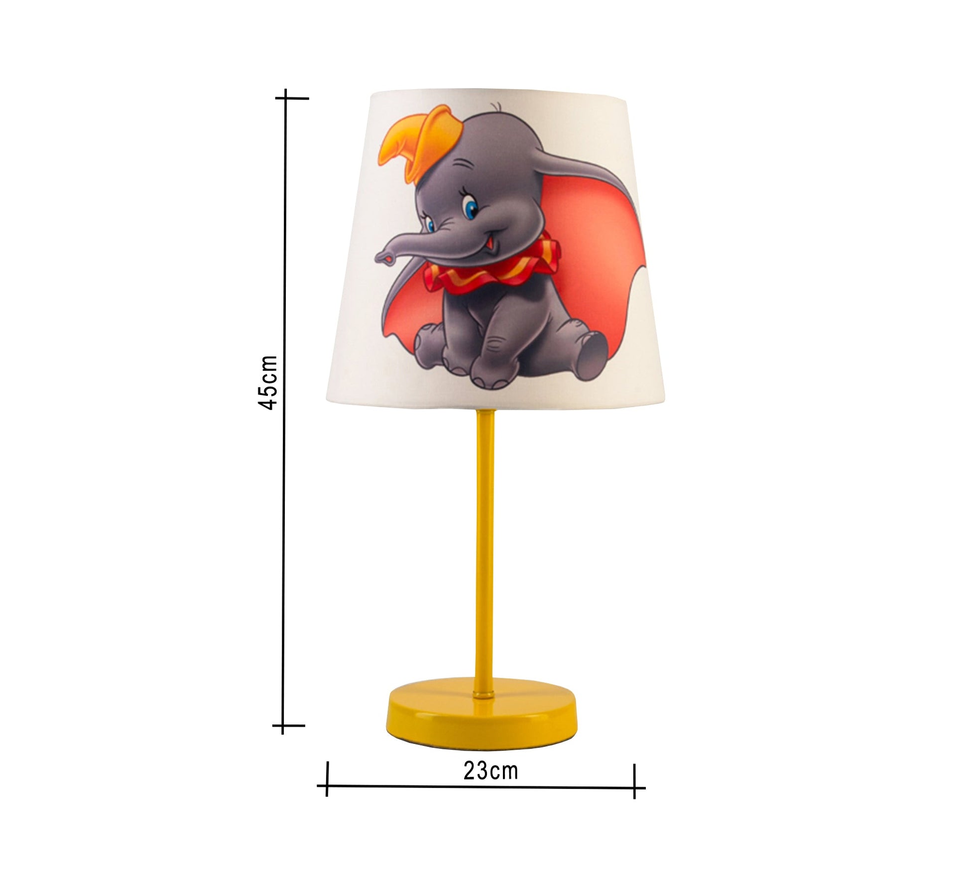 Dumbo Lamp, a cute light for the nursery with a golden base - Vitrine Furniture - Lighting