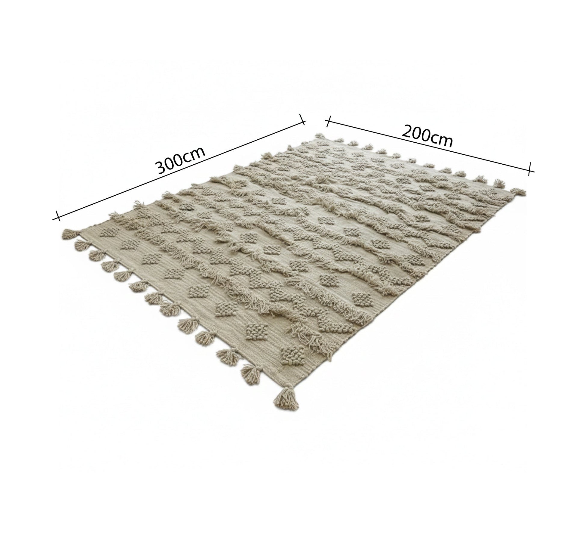 Earthy - toned floor rug - Vitrine Furniture - Accessories