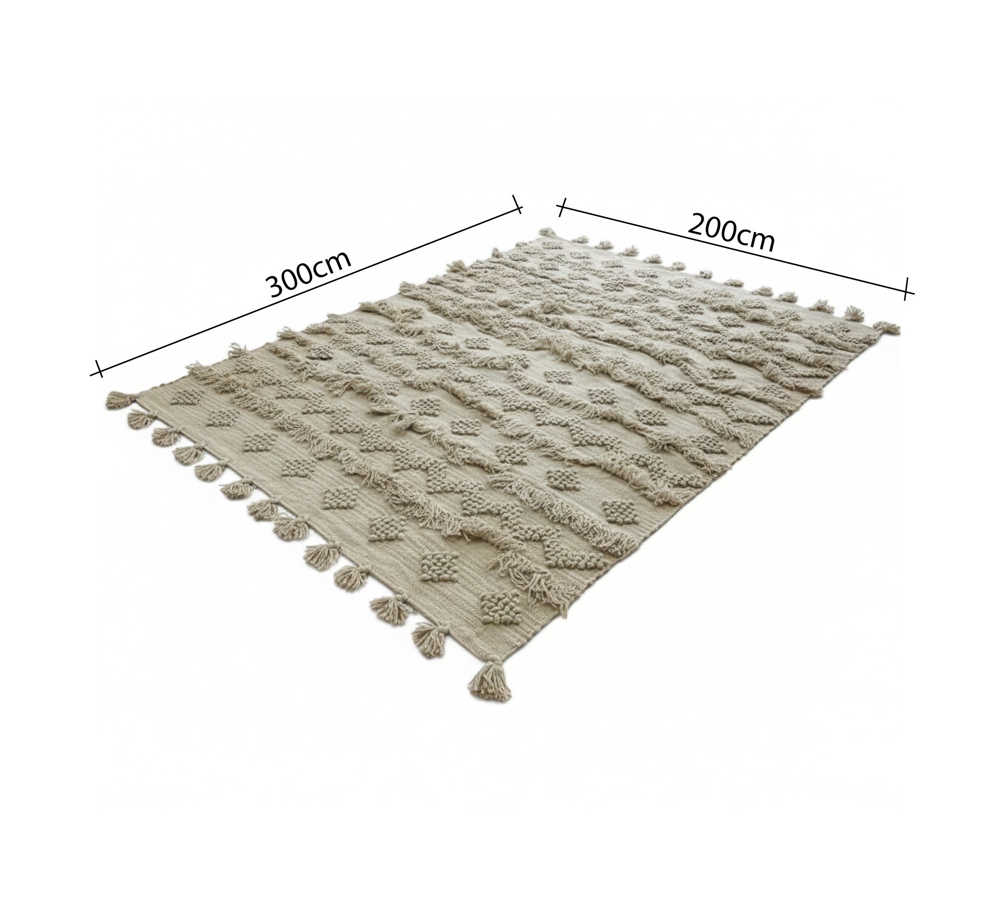 Earthy - toned floor rug - Vitrine Furniture - Accessories