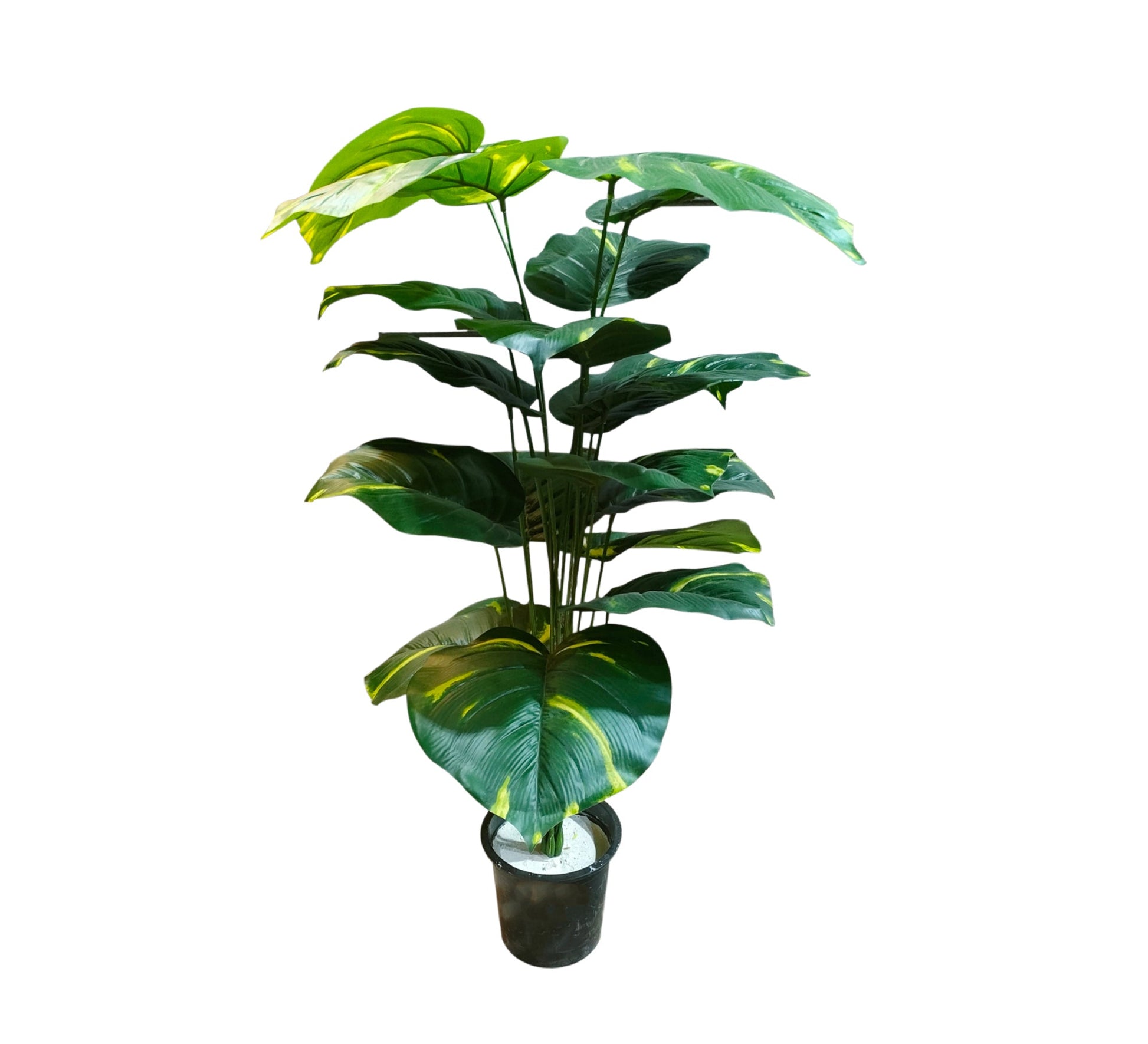 EcoGrow, FauxLeaf Planters: Lifelike, Low - Maintenance Greenery - Vitrine Furniture - Decor