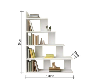 Elegance Decor: White Shelf Ornament, Minimalist Charm - Vitrine Furniture - Furniture