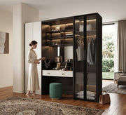 Elegance Living Versatile Middle Dressing Table Wardrobe - Vitrine Furniture - Wardrobes