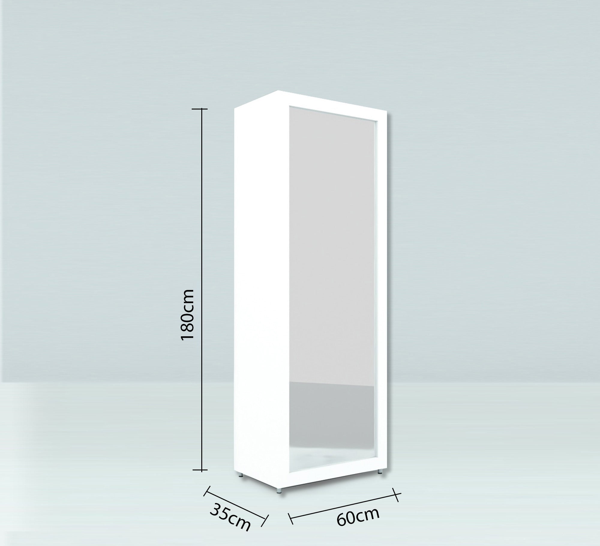 Elegance Shoe Cabinet: Sleek Storage with Mirror Window - Vitrine Furniture - Furniture