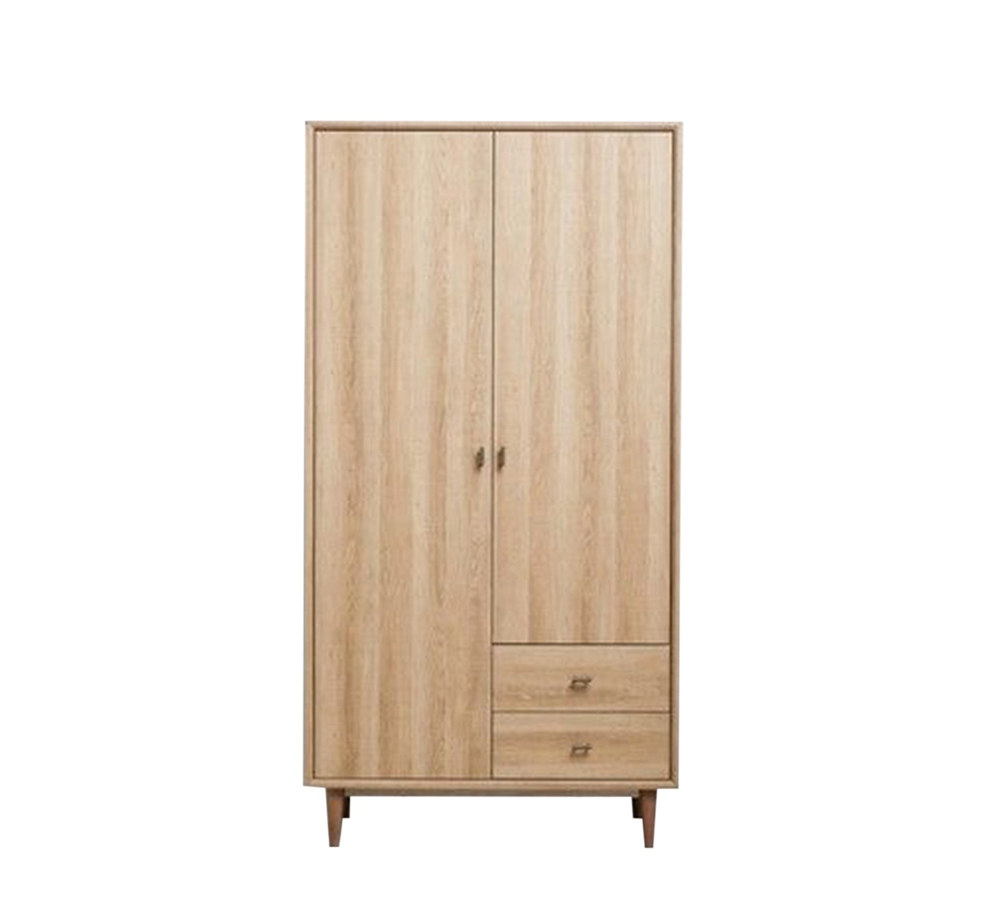 Elegance Wardrobe with Beige, High Legs, Modern Design - Vitrine Furniture - Furniture
