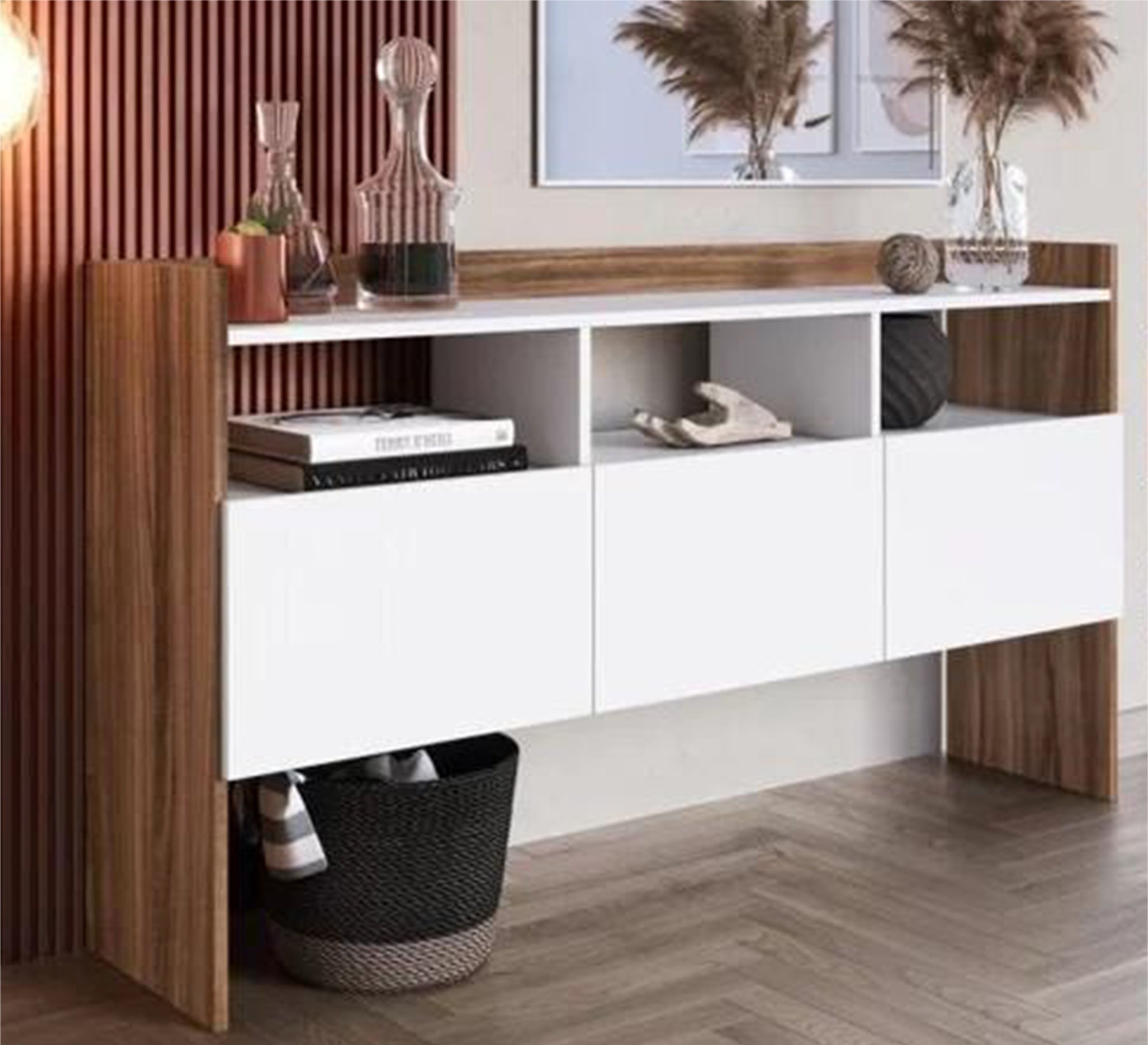 Elegance White: Chic Decorative Makeup Vanities - Vitrine Furniture - Furniture