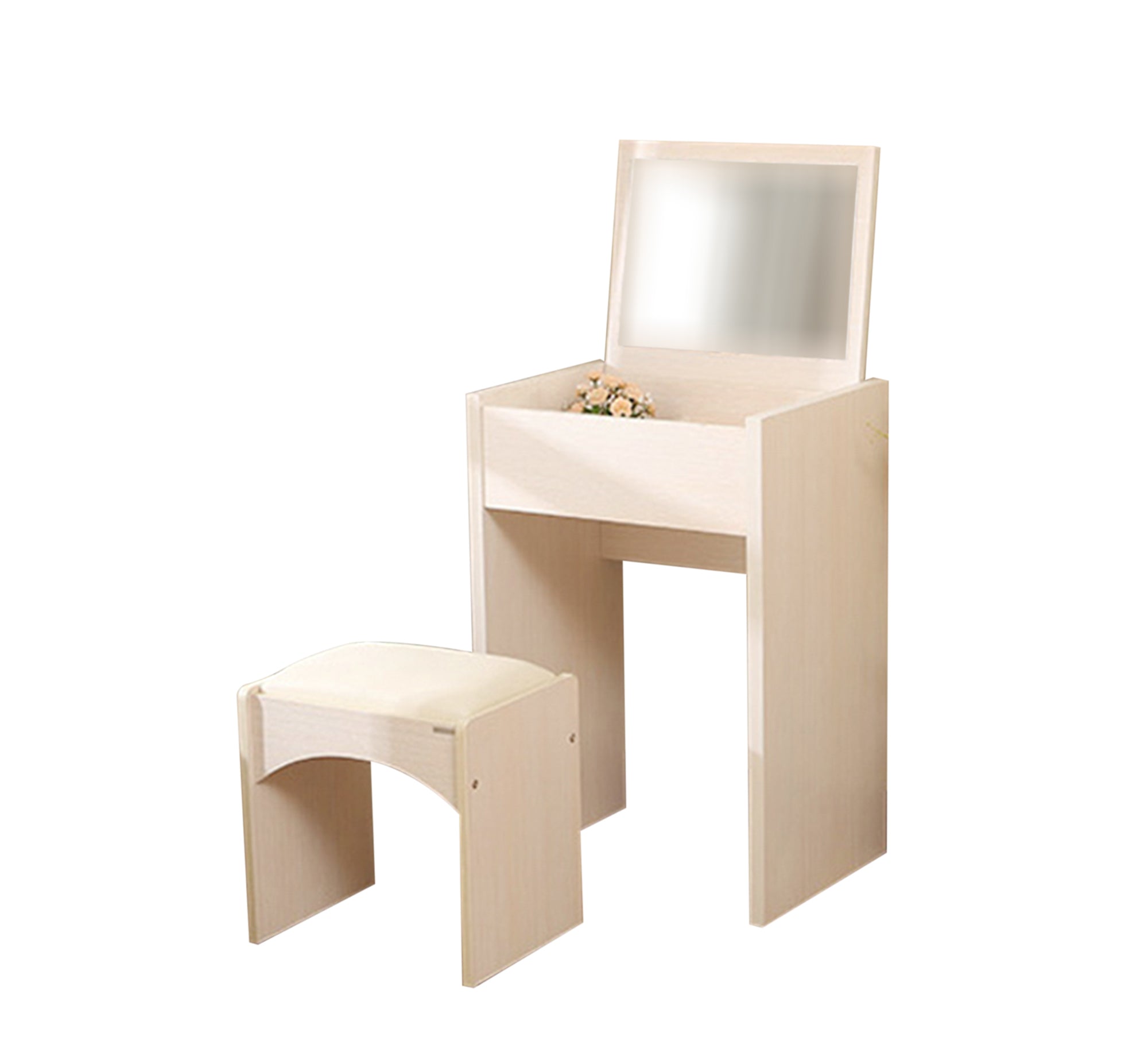 EleganceVanity: Small, White, Modern Makeup Vanities - Vitrine Furniture - Furniture