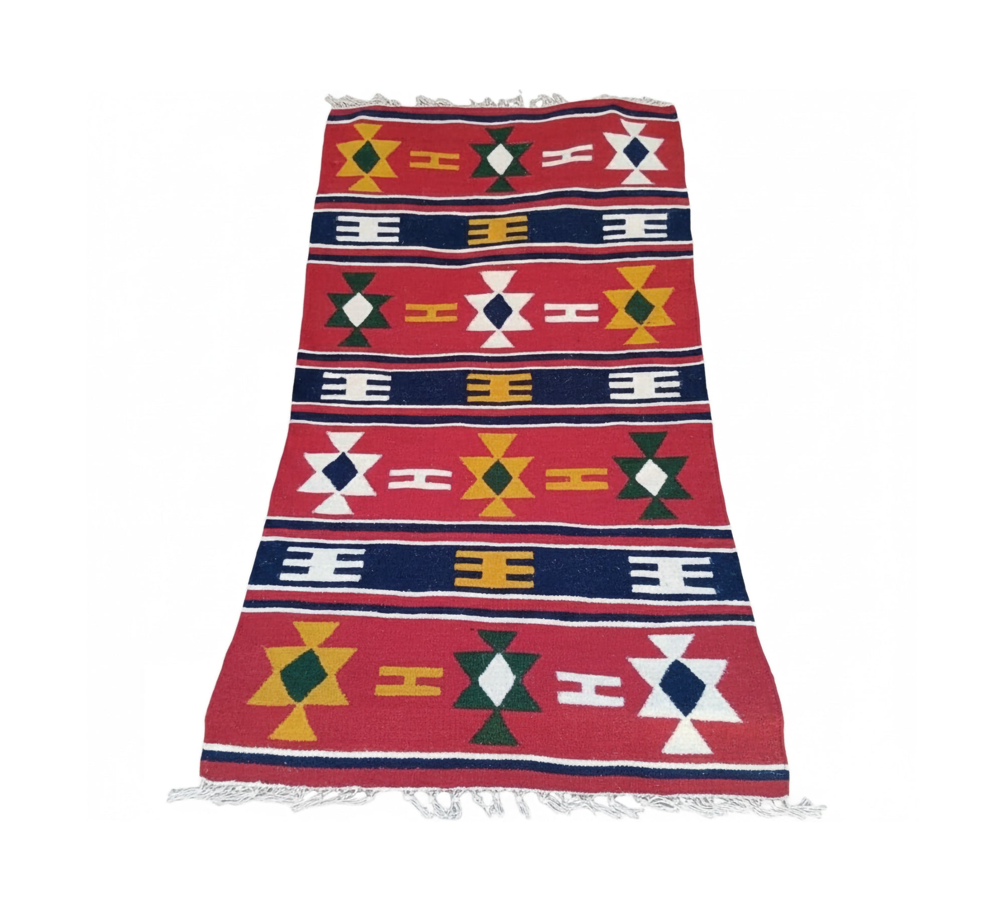 Elegant and clear Nubian pattern rug - Vitrine Furniture - Accessories