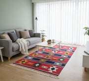Elegant and clear Nubian pattern rug - Vitrine Furniture - Accessories