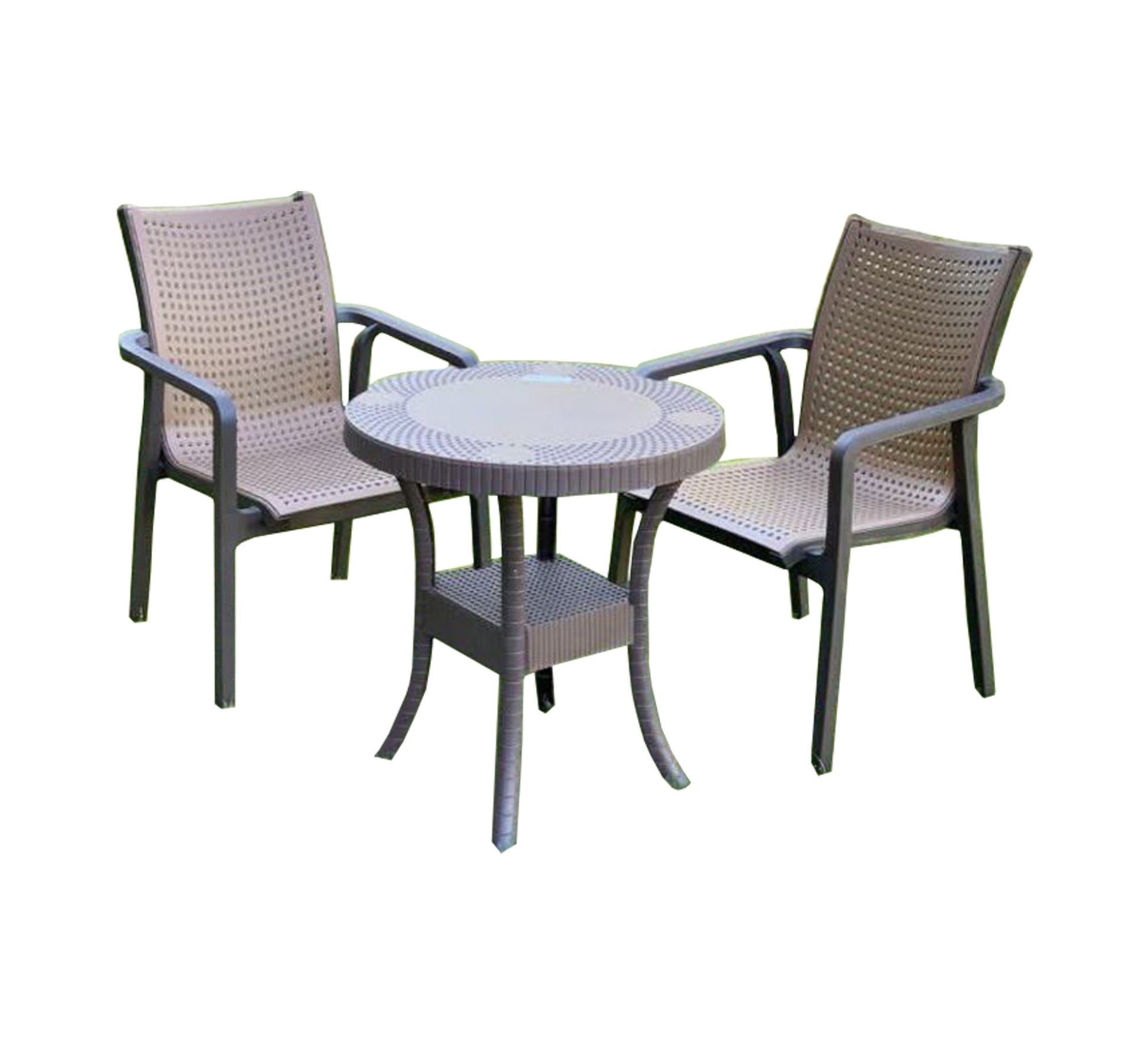Elegant and comfortable brown outdoor seating set - Vitrine Furniture - Outdoor Products