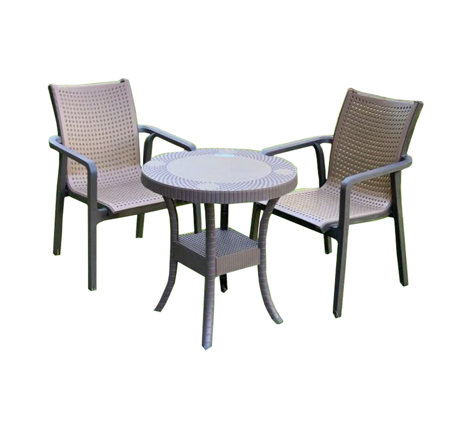 Elegant and comfortable brown outdoor seating set - Vitrine Furniture - Outdoor Products