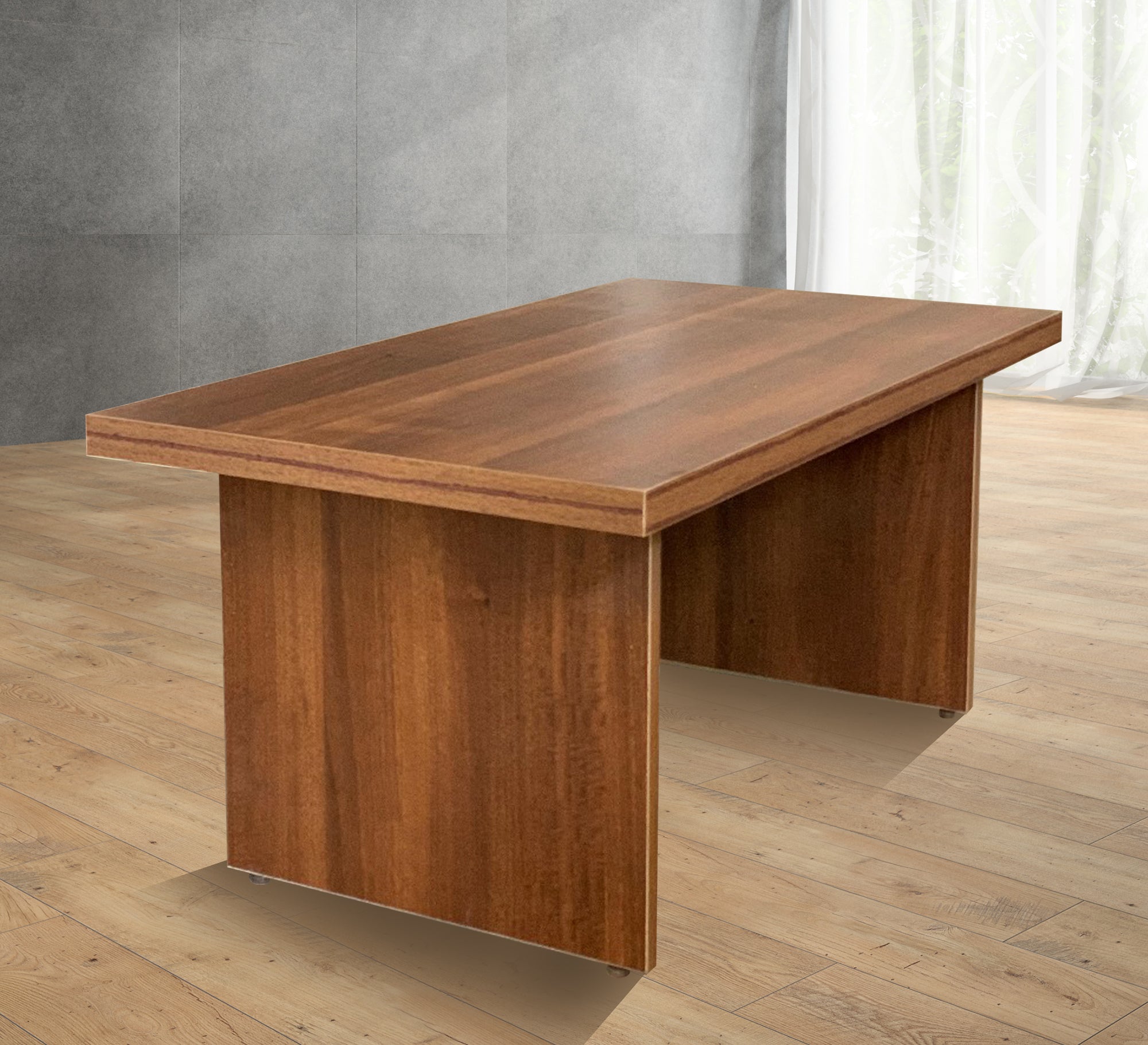 Elegant and modern brown table - Vitrine Furniture - Furniture