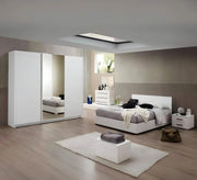 Elegant bedroom with a modern and white design - Vitrine Furniture - Furniture