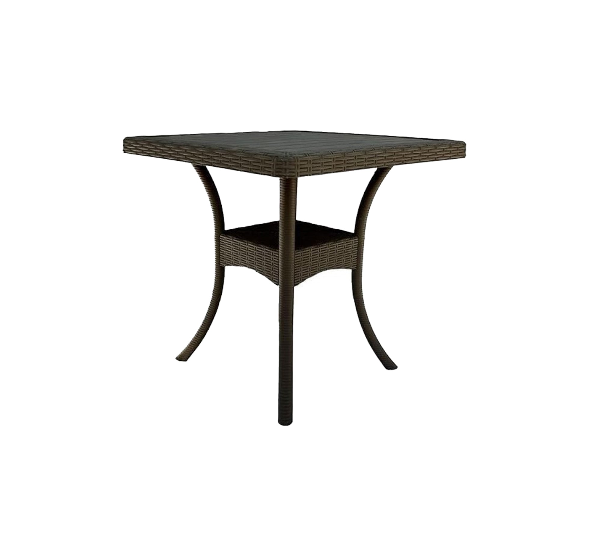 Elegant black patio set with red cushions - Vitrine Furniture - Outdoor Products