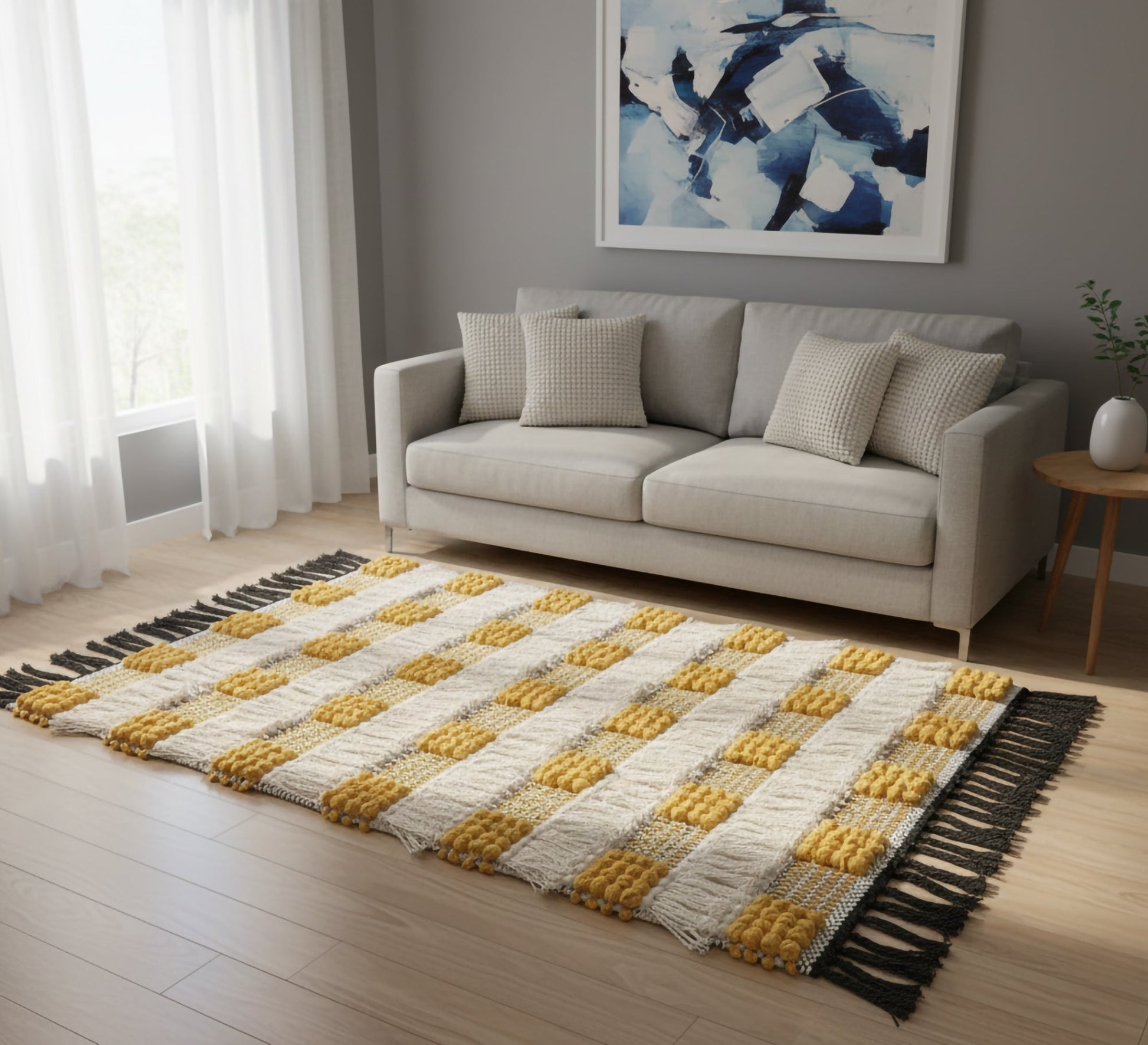 Elegant bohemian rug - Vitrine Furniture - Accessories