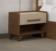 Elegant brown color bedside table - Vitrine Furniture - Furniture