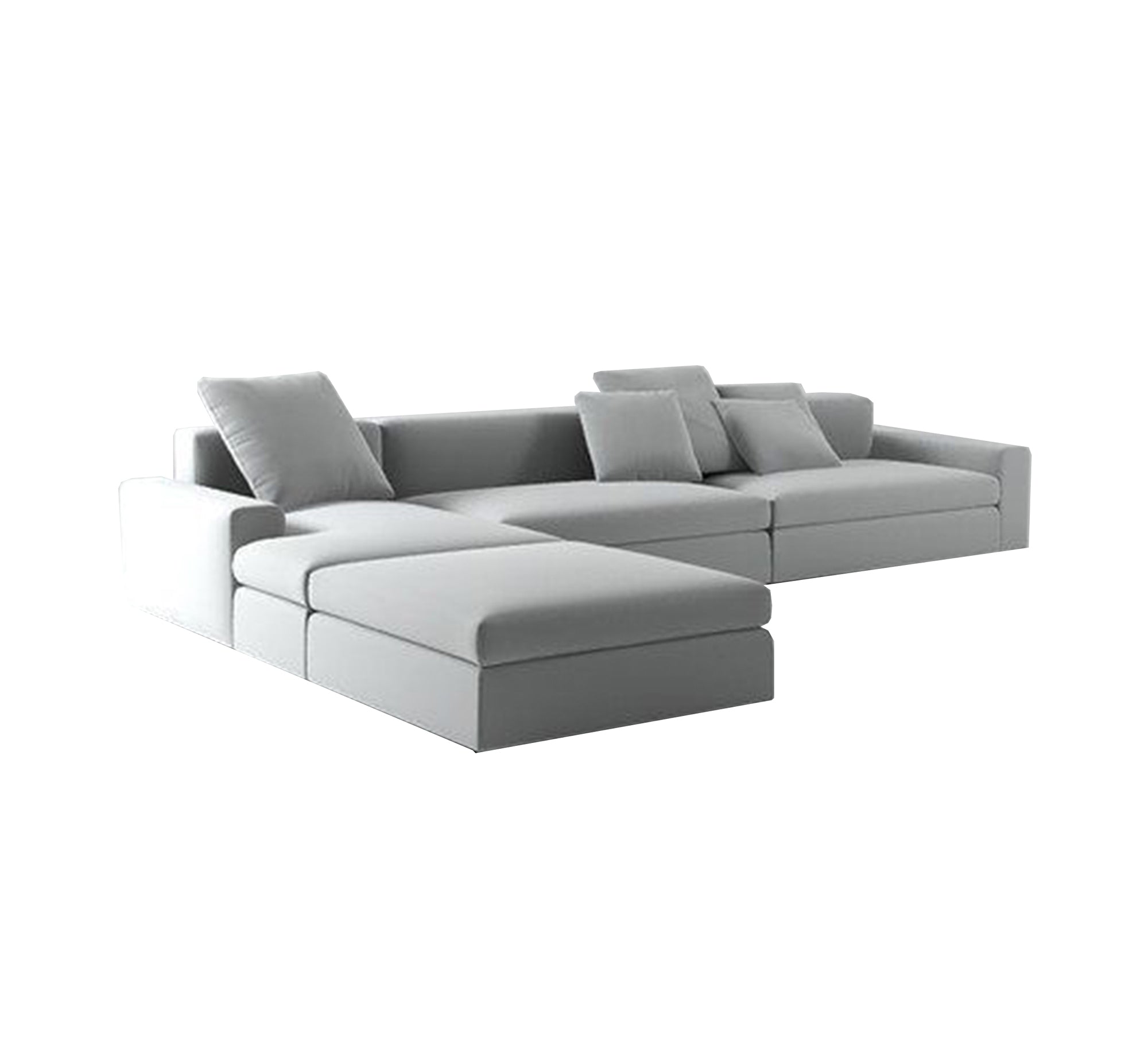 Elegant, comfortable and practical gray corner sofa - Vitrine Furniture - Furniture