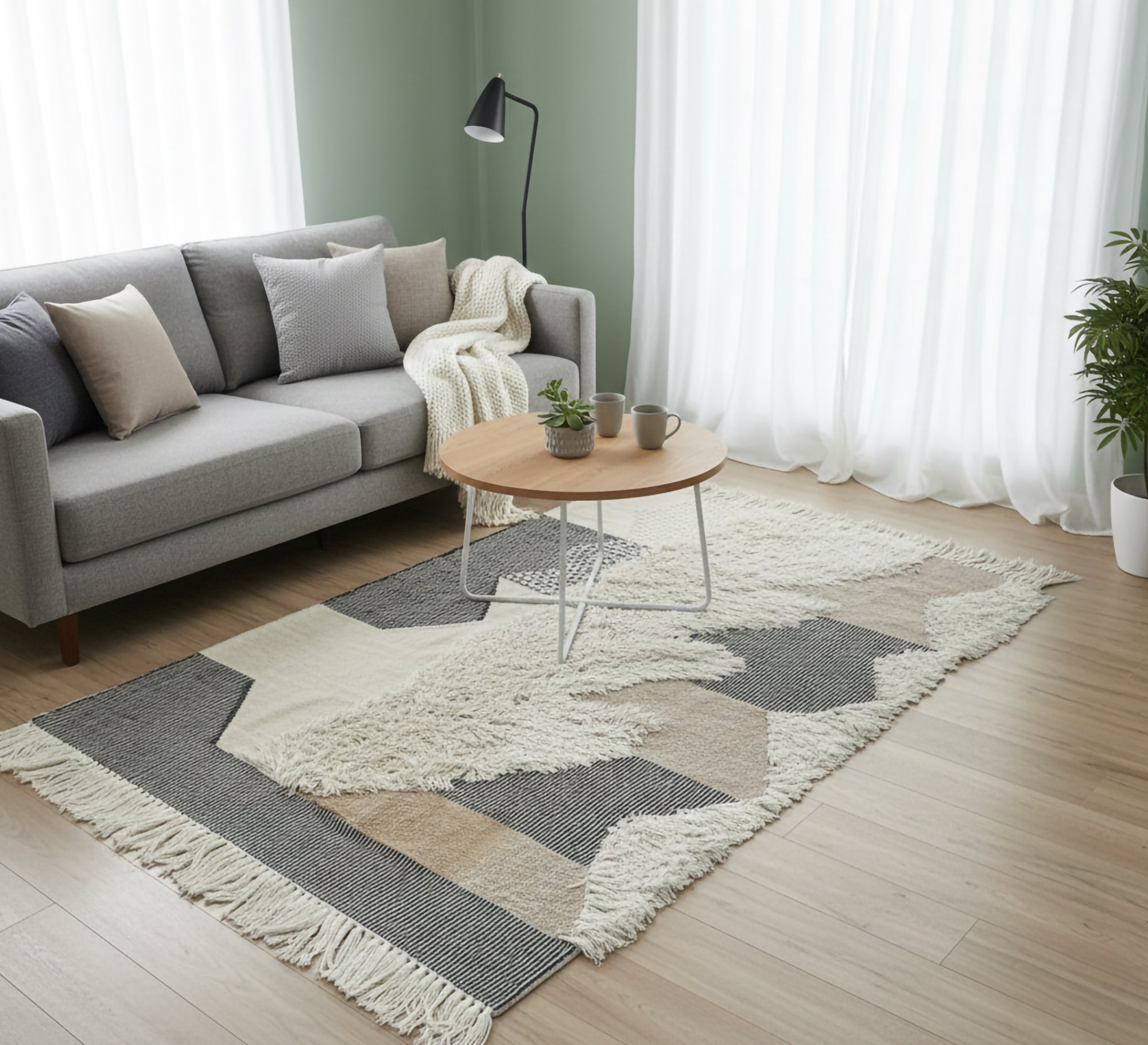 Elegant design rug with a dense pile and varied patterns - Vitrine Furniture - Accessories