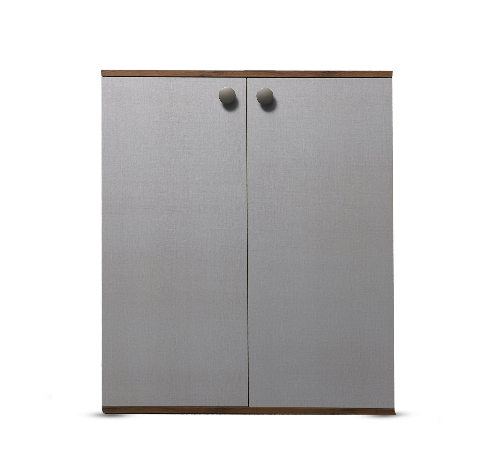 Elegant double - door shoe rack - Vitrine Furniture - Furniture