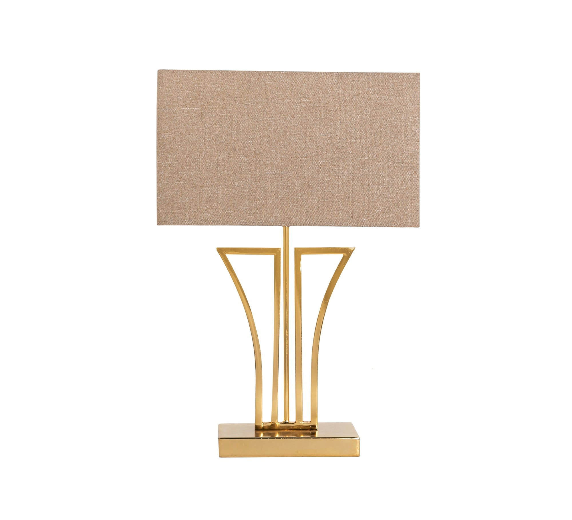 Elegant lamp with a geometric base - Vitrine Furniture - Lighting