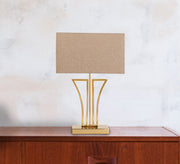 Elegant lamp with a geometric base - Vitrine Furniture - Lighting