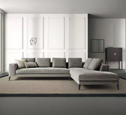 Elegant, modern, luxurious, comfortable gray corner sofa - Vitrine Furniture - Furniture