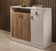 Elegant - Modern three door shoe rack - Vitrine Furniture - Furniture