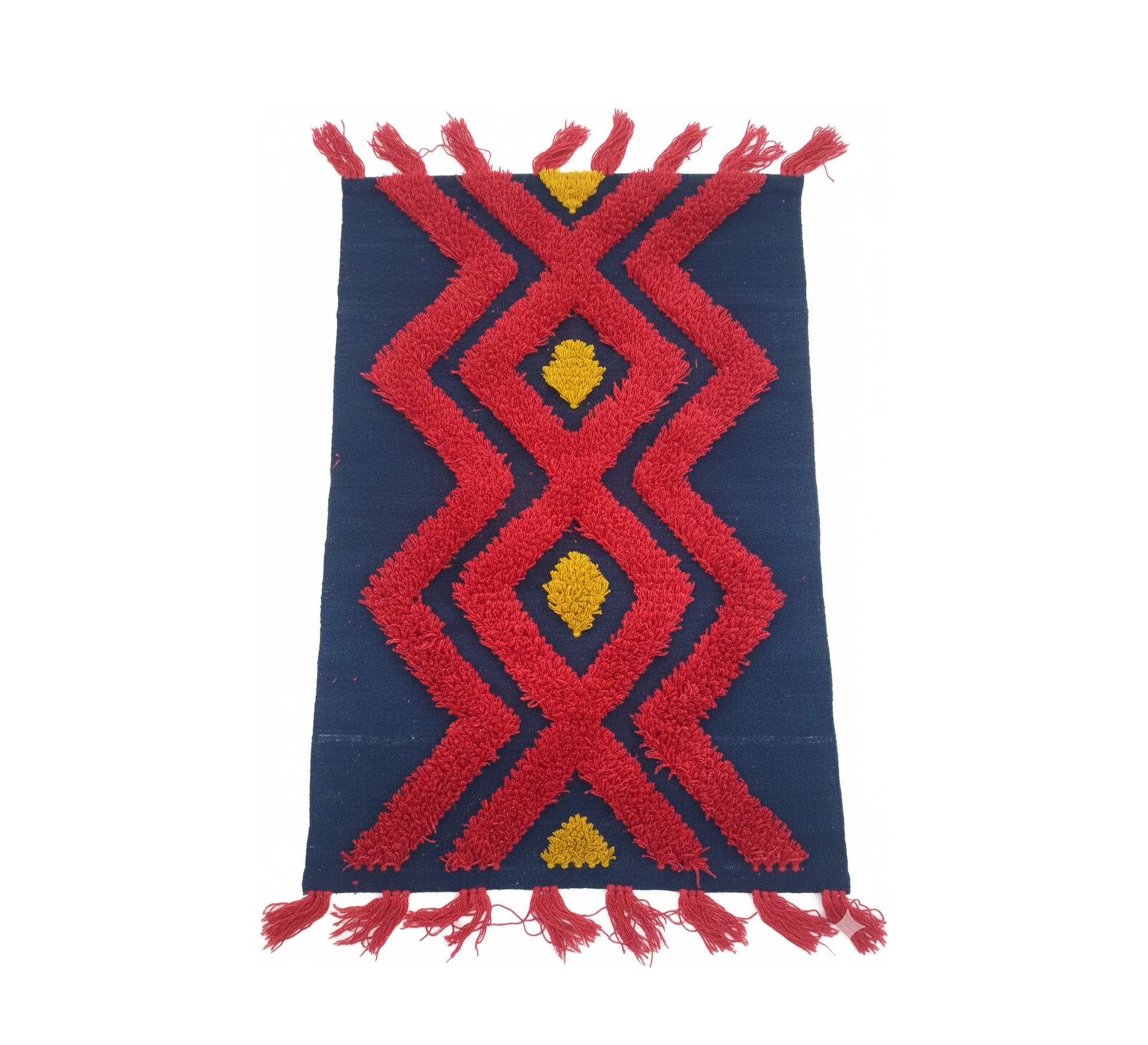 Elegant rug with subtle, raised diamond patterns - Vitrine Furniture - Accessories