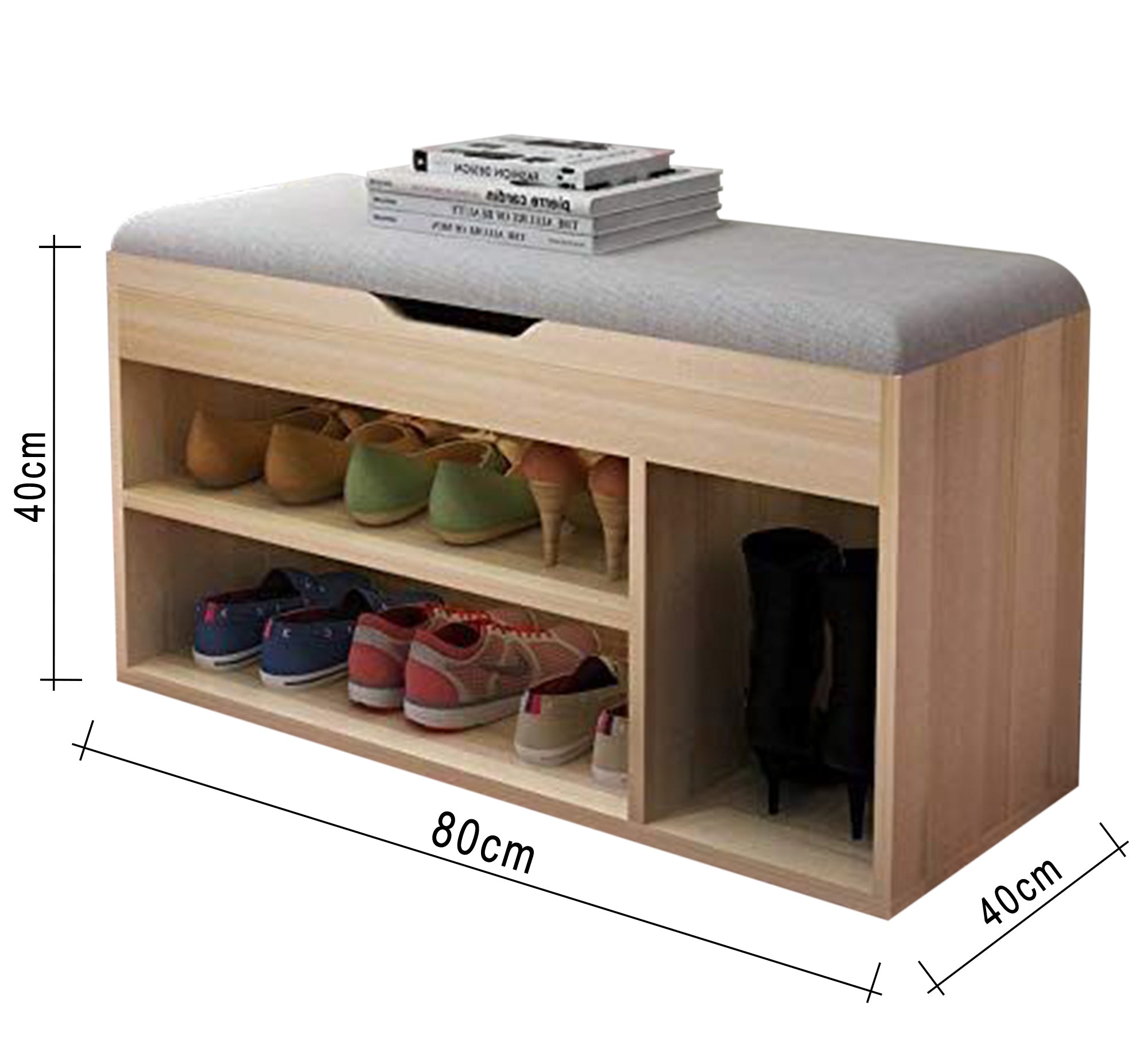 Elegant Seating & Storage Solution - Vitrine Furniture - Furniture