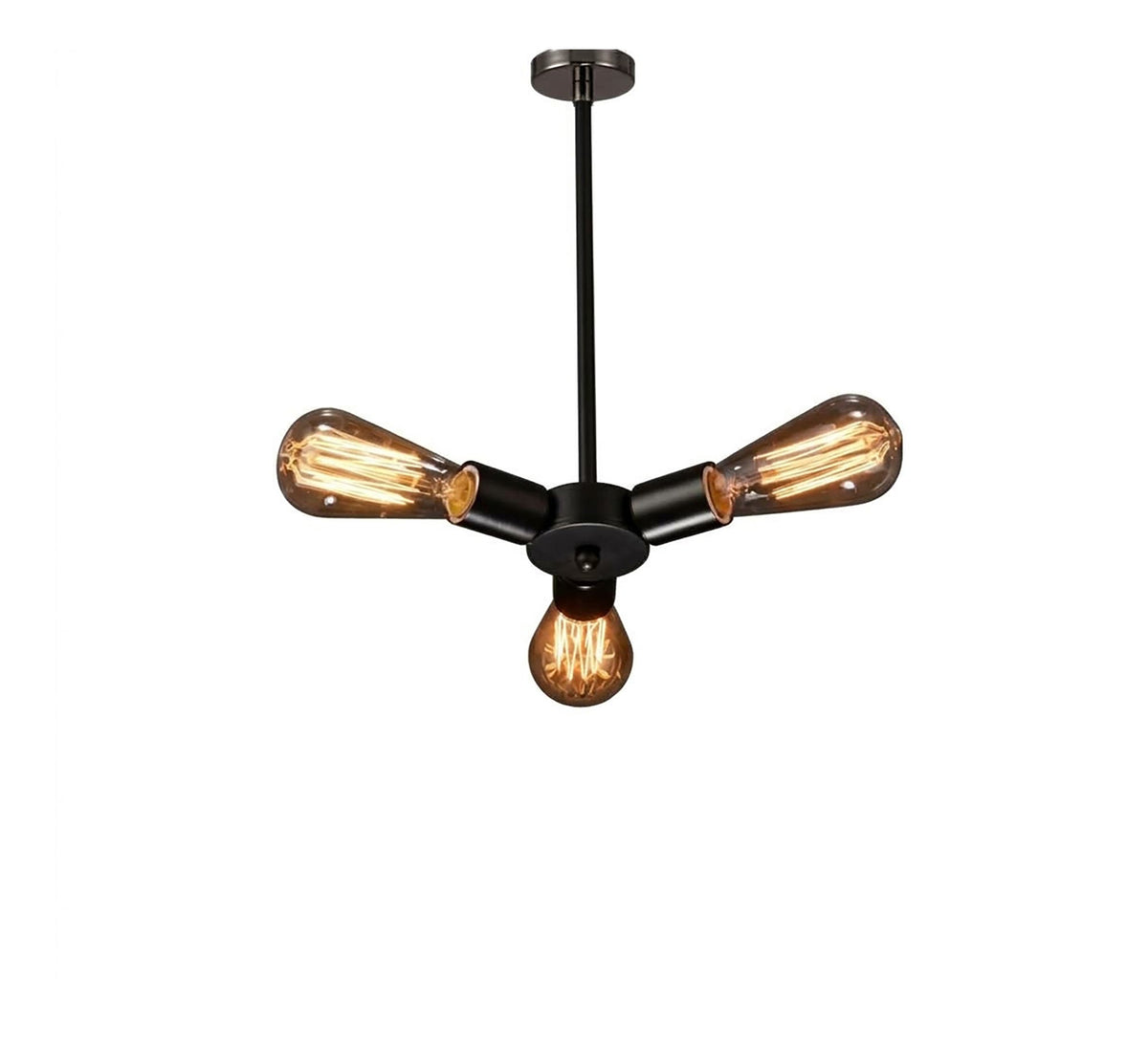 Elegant semi-flush mount ceiling chandelier - Vitrine Furniture - Ceiling lights