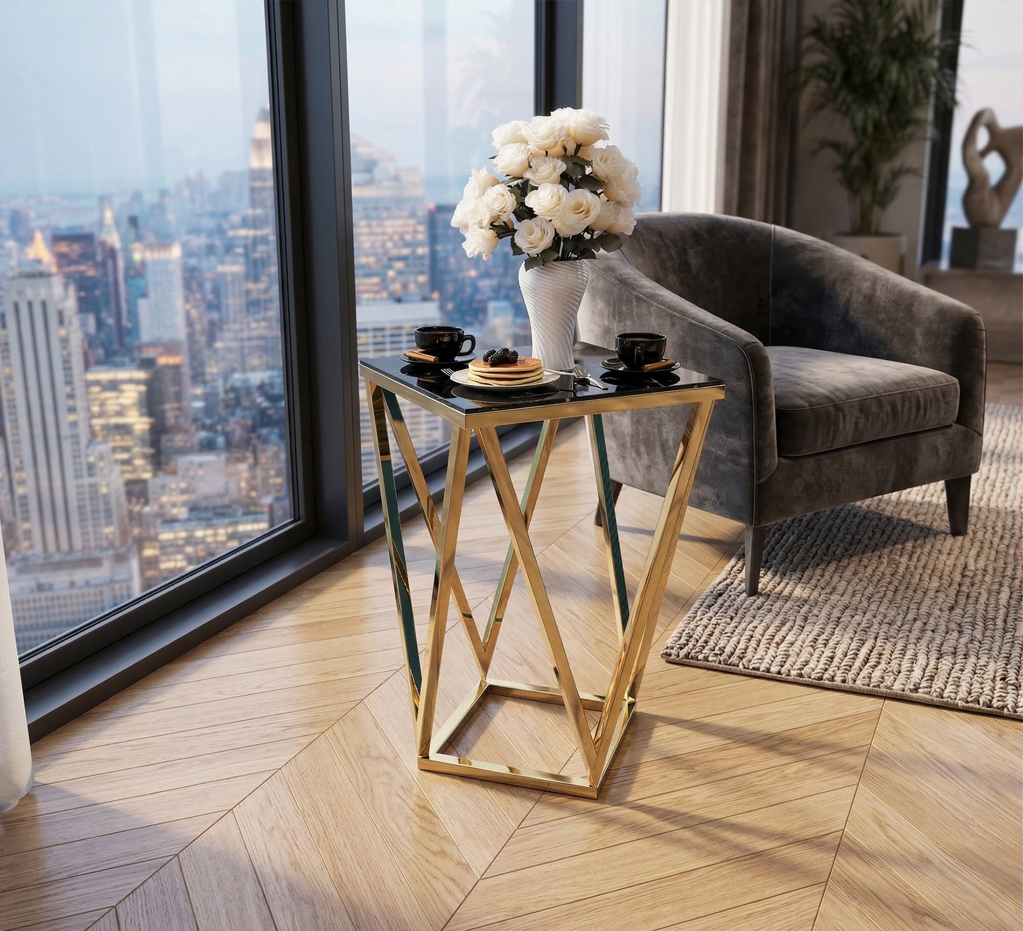 Elegant side table - Vitrine Furniture - Side Tables