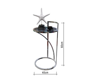 Elegant side table with a round top - Vitrine Furniture - Furniture