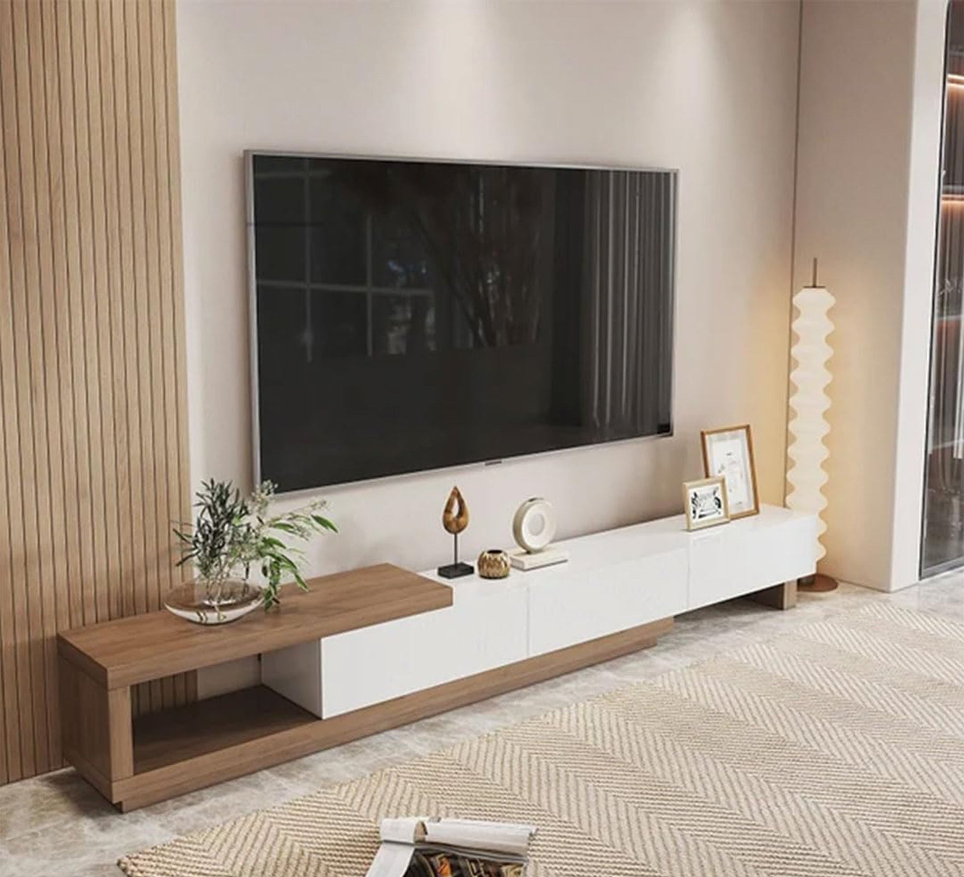 Elegant TV stand with a sophisticated design - Vitrine Furniture - Furniture