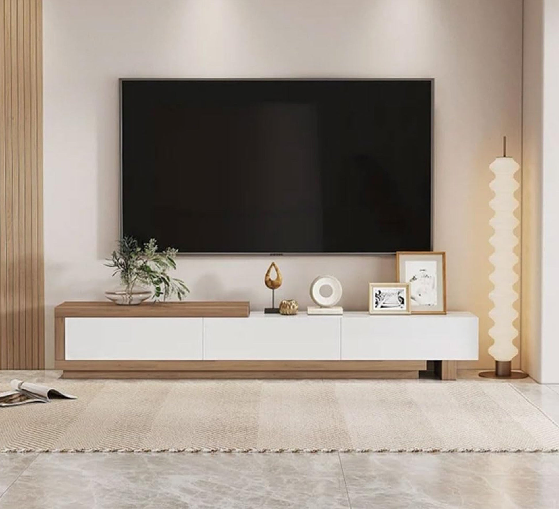 Elegant TV stand with a sophisticated design - Vitrine Furniture - Furniture