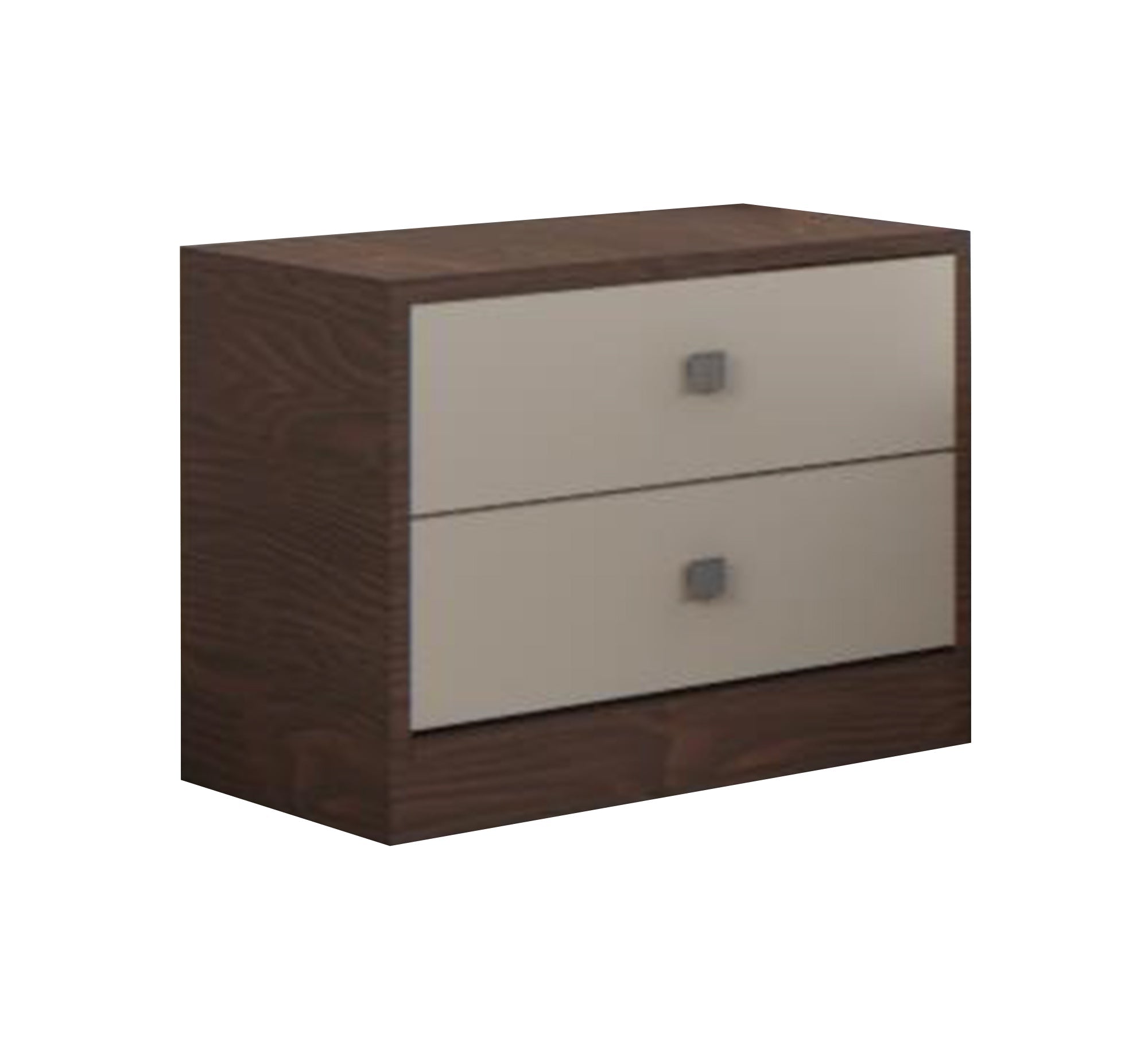 Elegant two - drawer nightstand - Vitrine Furniture - Furniture