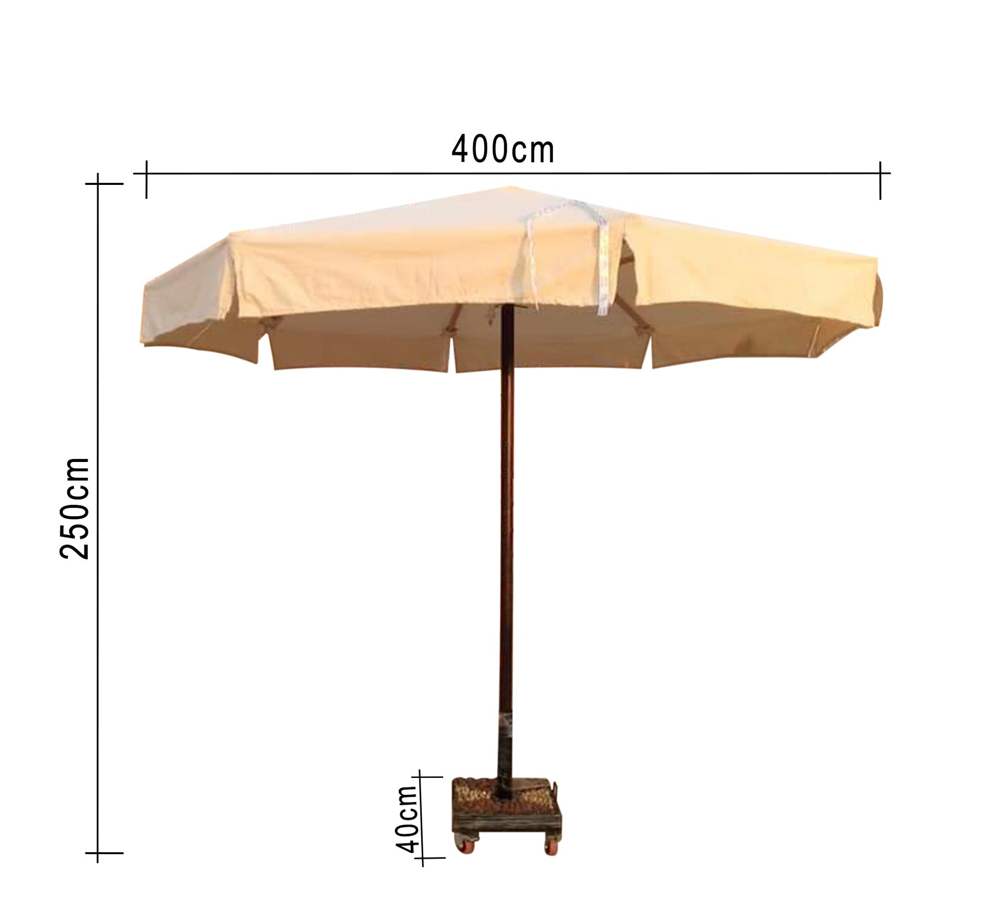 Elegant umbrella for outdoor furniture - Vitrine Furniture - Outdoor Products